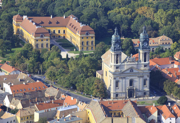 Pápa légifotó